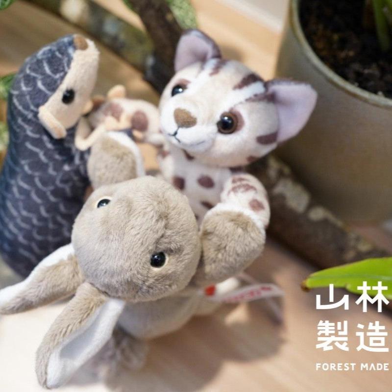 臺灣原生動物磁鐵布偶（林業署出品）